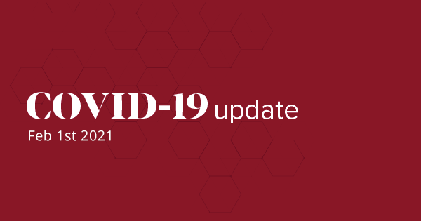 COVID-19 Update | Feb 1st